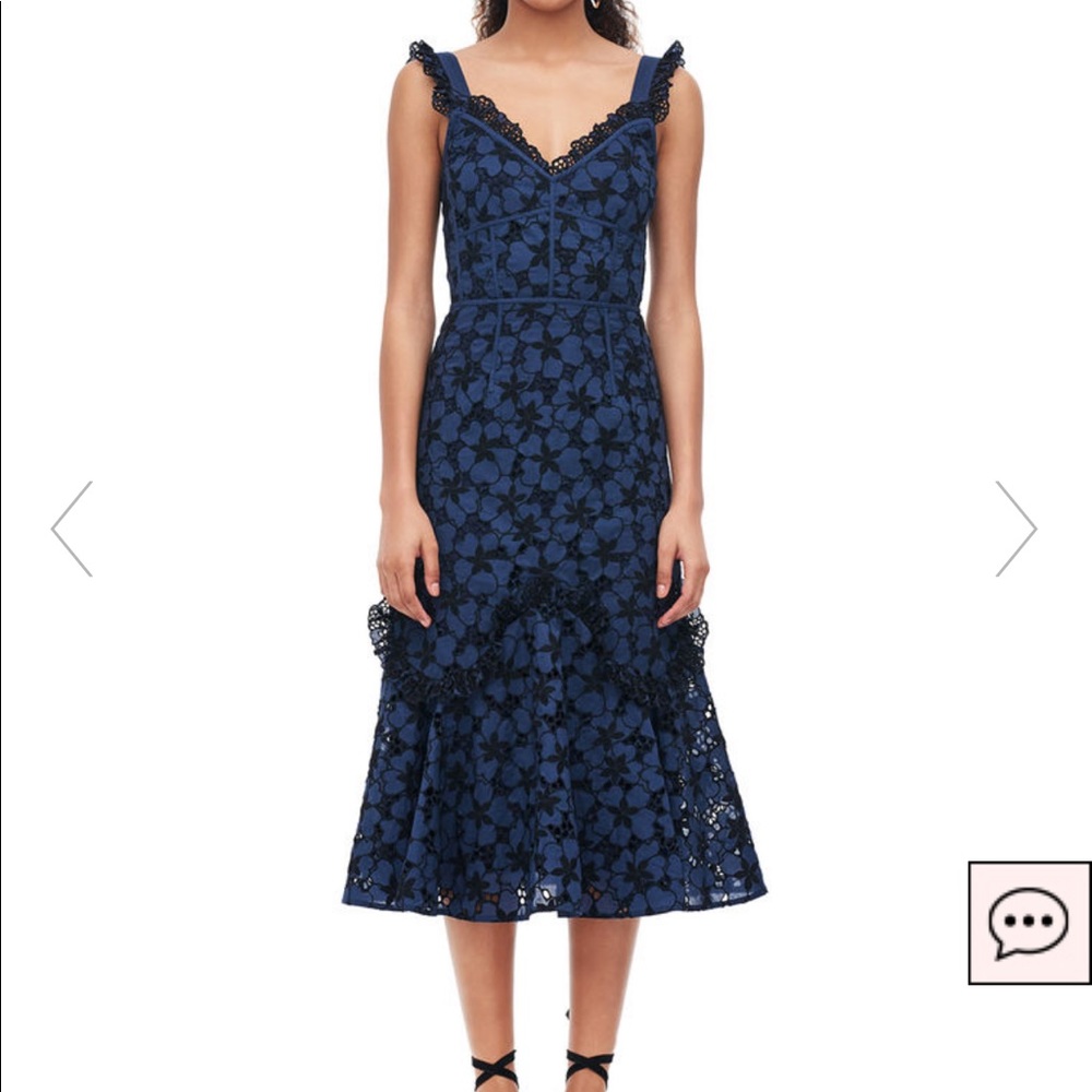 Rebecca Taylor “Adriana Embroidered Dress”